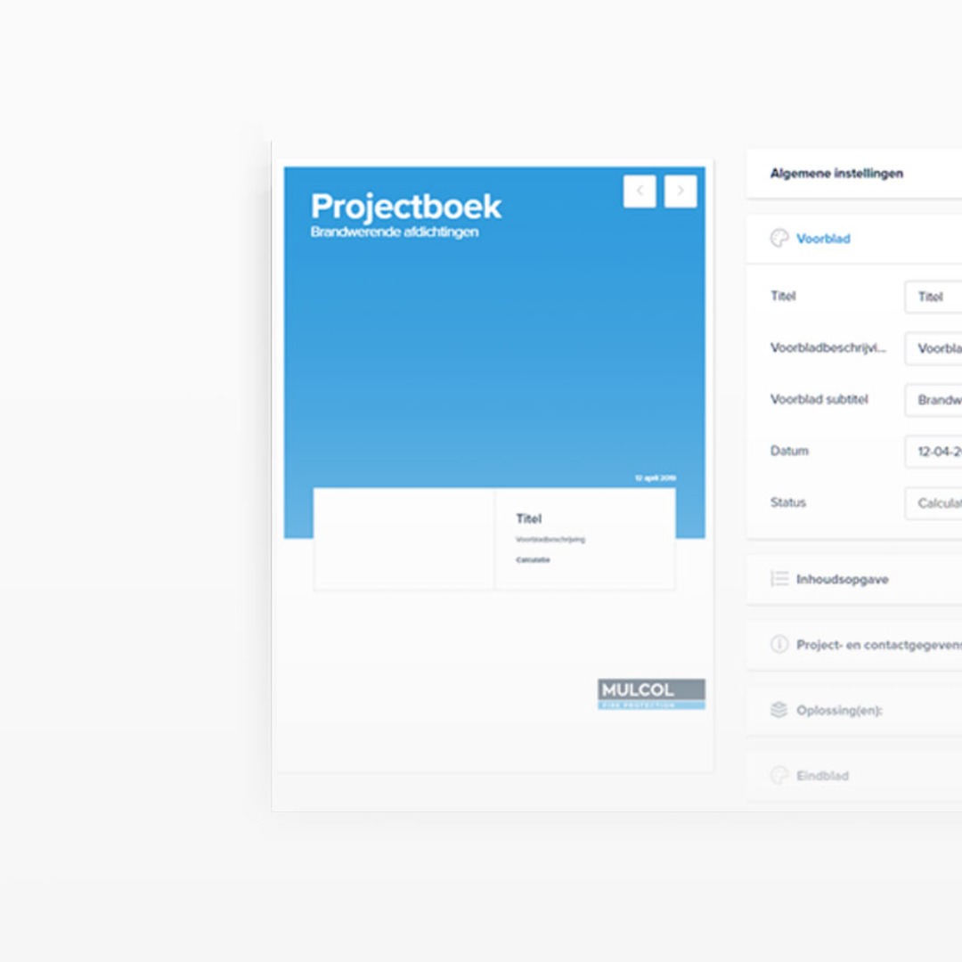 Werk kostenbesparend met de Mulcol Projectmanager