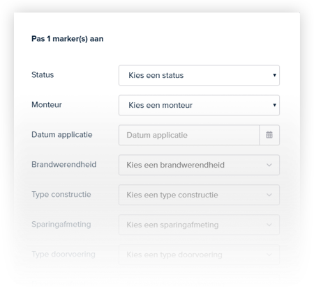 Alle markers aanpassen
