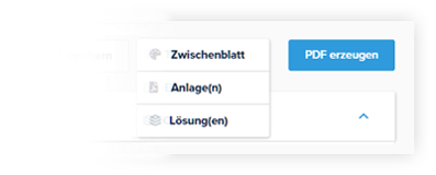 Zusätzliches Blatt hinzufügen
